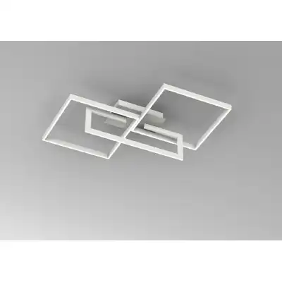Mural Rectangular Ceiling, 48W LED, 3000K, 3840lm, IP20, Matt White, 3yrs Warranty