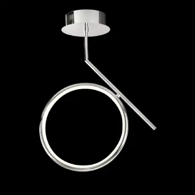 Olimpia Ceiling, 20W LED, 3000K, 1500lm, IP20, Chrome, 3yrs Warranty