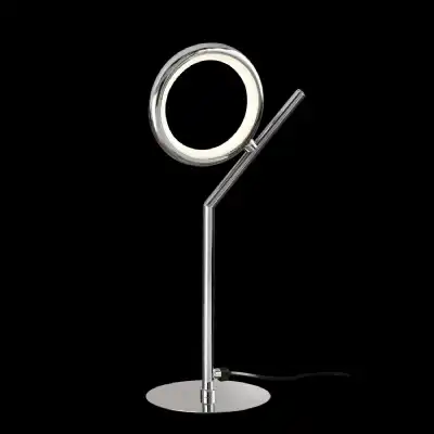 Olimpia Table Lamp, 8W LED, 3000K, 600lm, IP20, Chrome, 3yrs Warranty