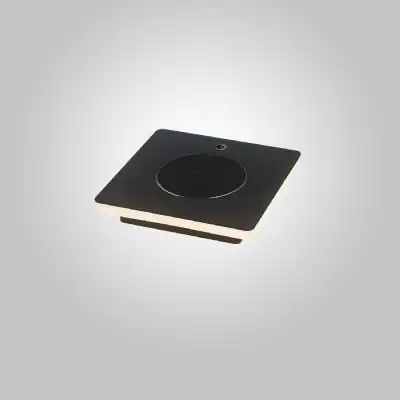 Zanzibar Table Lamp With Mobile Phone Induction Charger, 6W LED, 3000K, 450lm, Sand Black, 3yrs Warranty