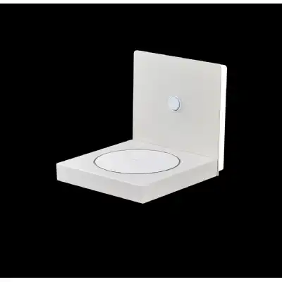 Zanzibar Backlight Wall Lamp Switched With Mobile Phone Induction Charger, 3W LED, 3000K, 210lm, Sand White, 3yrs Warranty
