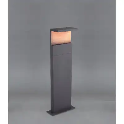 Ruka Floor Lamp Medium, 13W LED, 3000K, 850lm, IP54, Anthracite Walnut, 3yrs Warranty