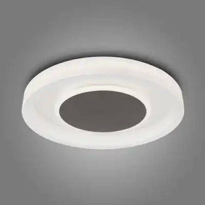 Moca Flush 50cm Round 40W LED 4000K, 2400lm, White Mocha, 3yrs Warranty