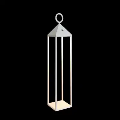 Astun Portable Lantern Large, 2.2W LED, 3000K, 188lm, IP54, USB Charging Cable Included, White, 3yrs Warranty