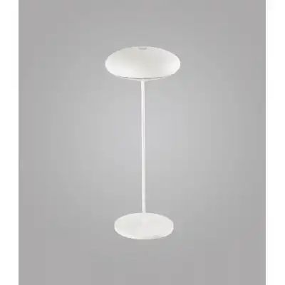Klappen Table Lamp With USB Cable, 2.2W LED, 3000K, 188lm, IP54, White, 3yrs Warranty