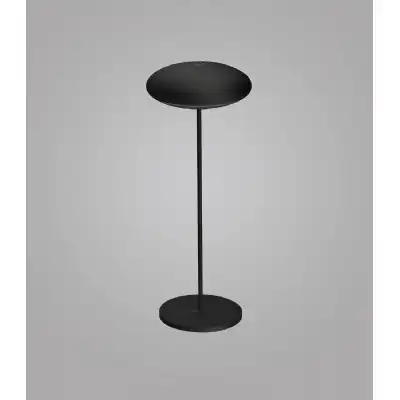 Klappen Table Lamp With USB Cable, 2.2W LED, 3000K, 188lm, IP54, Black, 3yrs Warranty