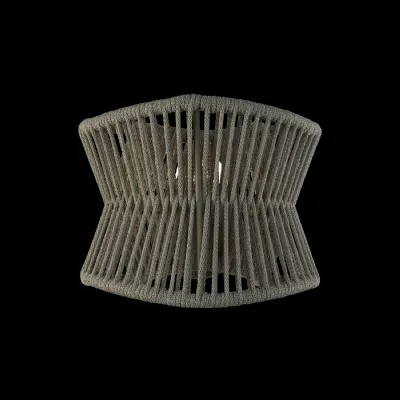 Polinesia Wall Lamp, 1 x E27, IP44, Beige Oscu, 2yrs Warranty