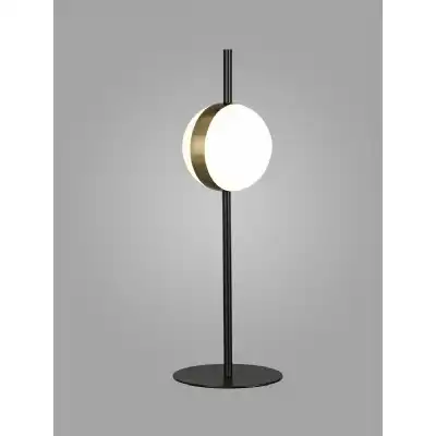 Cuba Table Lamp, 8W LED, 3000K, 600lm, Gold Black, 3yrs Warranty