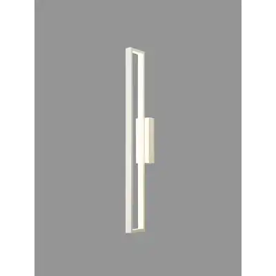 Durban Wall Lamp, 20W LED, 3000K, 1550lm, White, 3yrs Warranty