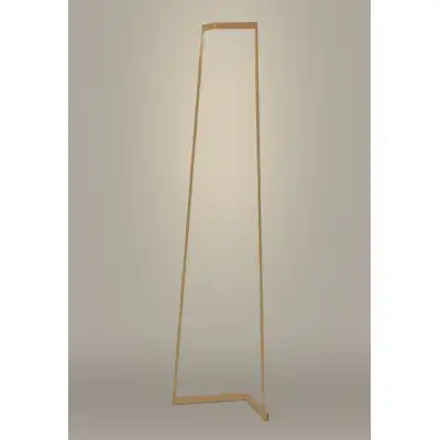 Minimal Floor Lamp, 20W LED, 3000K, 1500lm, Gold, 3yrs Warranty