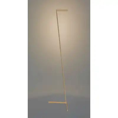 Vector Floor Lamp, 20W LED, 3000K, 1500lm, Gold, 3yrs Warranty