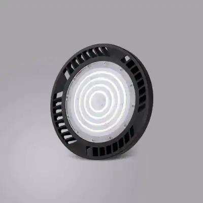 Urano UFO Bay Downlight, 150W LED 60deg, 5000K, 22500lm, Black, IP65, 3yrs Warranty