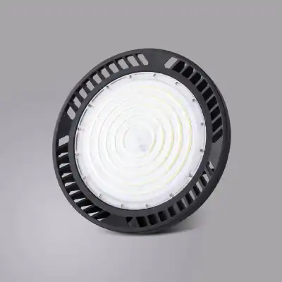 Urano UFO Bay Downlight, 200W LED 60deg, 4000K, 28000lm, Black, IP65, 3yrs Warranty