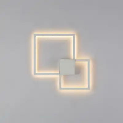 Double Ceiling Wall Lamp, 48W LED, 3000K, 3600lm, White, 3yrs Warranty