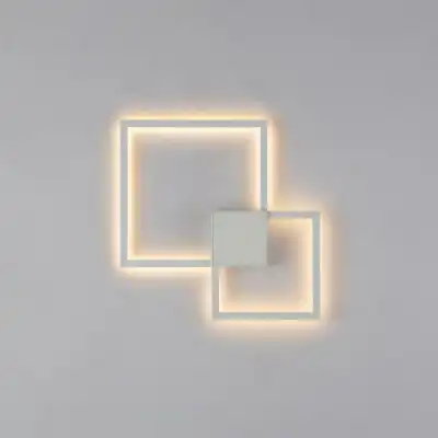 Double Ceiling Wall Lamp Dimmable, 48W LED, 3000K, 3600lm, White, 3yrs Warranty