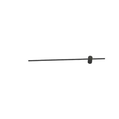 Tobago Wall Light, 9W LED, 3000K, 760lm, Black, 3yrs Warranty