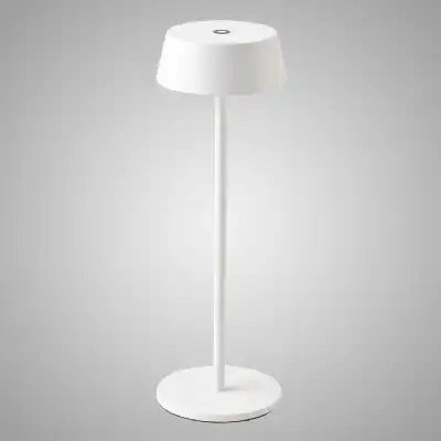 K4 Portable Lantern, 2W LED, 3000K, 180lm, IP54, USB Charging Cable Included, White, 3yrs Warranty