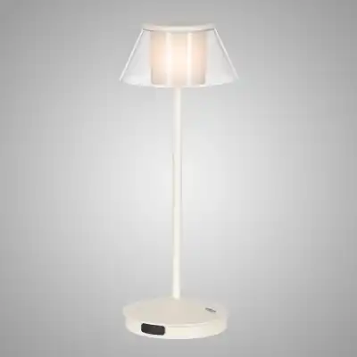 K5 Portable Lantern, 2W LED, 3000K, 230lm, IP54, USB Charging Cable Included, White, 3yrs Warranty