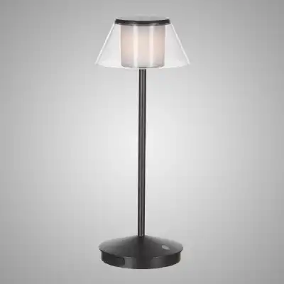 K5 Portable Lantern, 2W LED, 3000K, 230lm, IP54, USB Charging Cable Included, Black, 3yrs Warranty