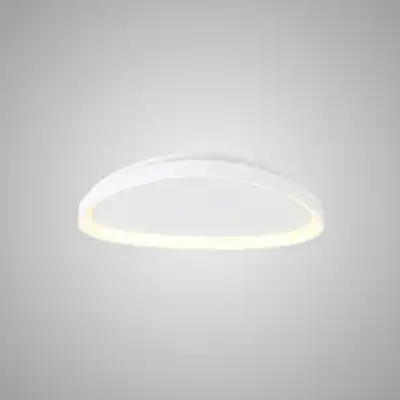 Niseko Triangular Ceiling 42cm 35W LED, 3000K, 2300lm, White, 3yrs Warranty