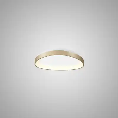 Niseko Triangular Ceiling 42cm 35W LED, 3000K, 2300lm, Gold, 3yrs Warranty