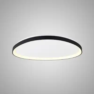 Niseko Triangular Ceiling 61cm 48W LED, 3000K, 2900lm, Black, 3yrs Warranty