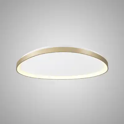 Niseko Triangular Ceiling 61cm 48W LED, 3000K, 2900lm, Gold, 3yrs Warranty