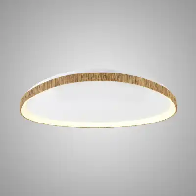 Niseko Triangular Ceiling 61cm 48W LED, 3000K, 2900lm, Wood, 3yrs Warranty