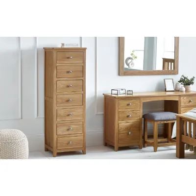 Mallory 7 Drawer Narrow Chest Fsc Mix (Int Coc 002320)