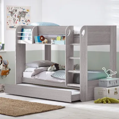 Mars Bunk And Underbed Grey Oak