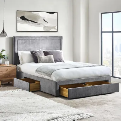 Mayfair 150cm King 4 Drawer Storage Bed