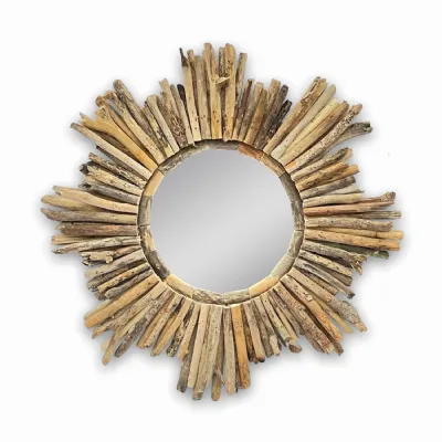 Driftwood Star Mirror Medium 60cm