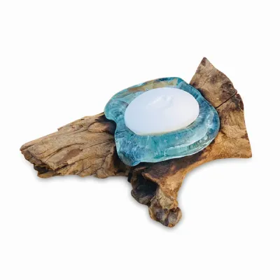 Root With Glass Soap Dish Oval