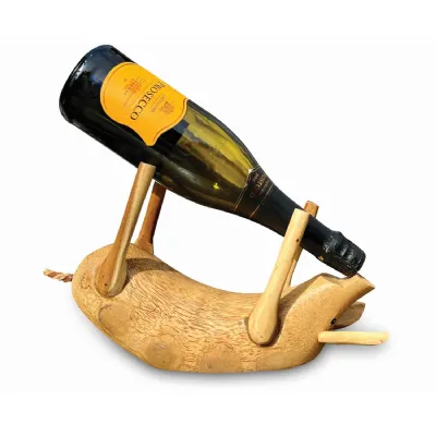 Drunken Pig Bottle Holder Natural Colour