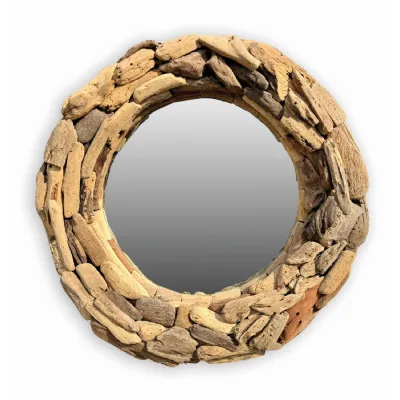 Beachcomber Round Mirror 60cm