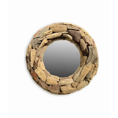 Beachcomber Round Mirror 40cm