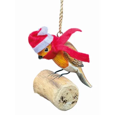 Hanging Decoration Santa Robin