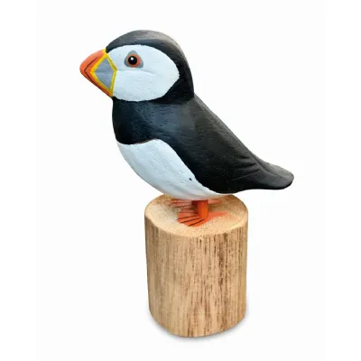 Hand painted Puffin 13cm (please Order In Multiples Of 2)