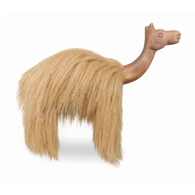 Long haired Furry Camel 35 40cm
