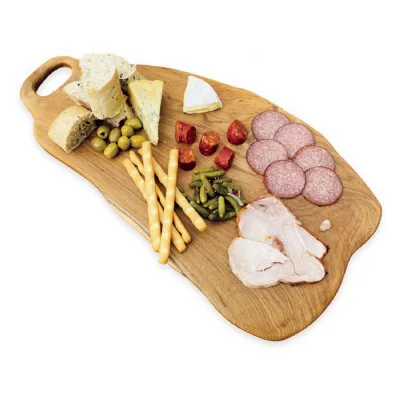 Teak Chopping Board With Handle 60x30