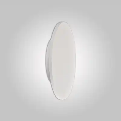 Bora Bora Ceiling Wall Light 38cm Round 30W LED 3000K, 2400lm, Matt White, 3yrs Warranty