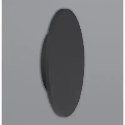 Bora Bora Ceiling Wall Light 38cm Round 30W LED 2700K, 2400lm, Matt Black, 3yrs Warranty