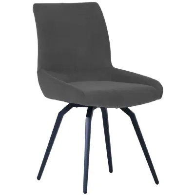 Medway Swivel Chair Dark Grey