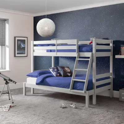 Merlin Triple Sleeper Bunk Dove Grey