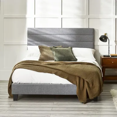 Merida 90cm Single Bed Grey