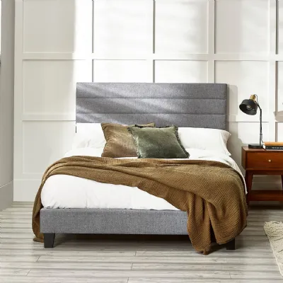 Merida 135cm Double Bed Grey
