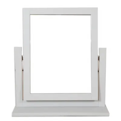 Modern French Grey Painted Dressing Mirror
