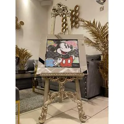 Lv Disney Mickey Mouse Cartoon Wall Art Mirror Frame