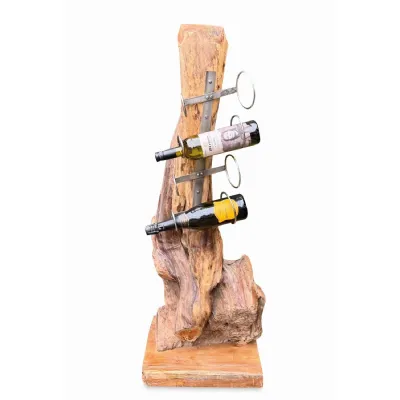 Root Sculpture Wine Holder 4 Hole