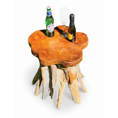 Driftwood Mini Drinks Table 45cm High